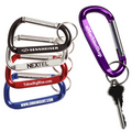 Large Size Carabiner Keyholder w/ Split Ring Attachment